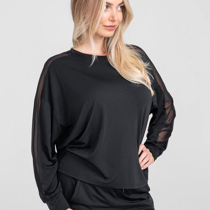 BlissWearLongSleeveTop-Model-Midnight-M-Raine-Side-1.jpg