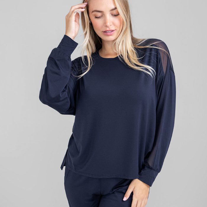 BlissWearLongSleeveTop-Model-Navy-M-Raine-Front-1.jpg