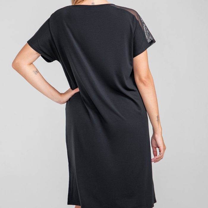 BlissWearNightshirt-Model-Midnight-M-Raine-Back-1.jpg