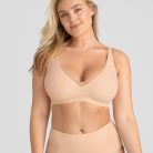 CrossOverVNeckBraFlex-Model-Blush-36DD-McCallah-Front.jpg
