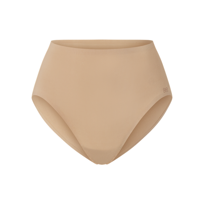 SoftFormCottonHighRiseBrief-Mannequin-Sand-Front.png